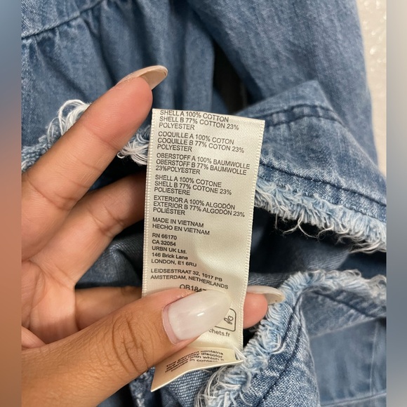 Free People Kenny Denim Mini - Picture 10 of 11